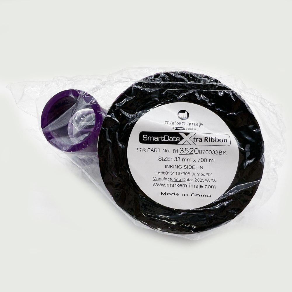 Original Resin Thermal Transfer Ribbons 33 mm X 700 Markem 3520 Near Edge Tto Ribbon