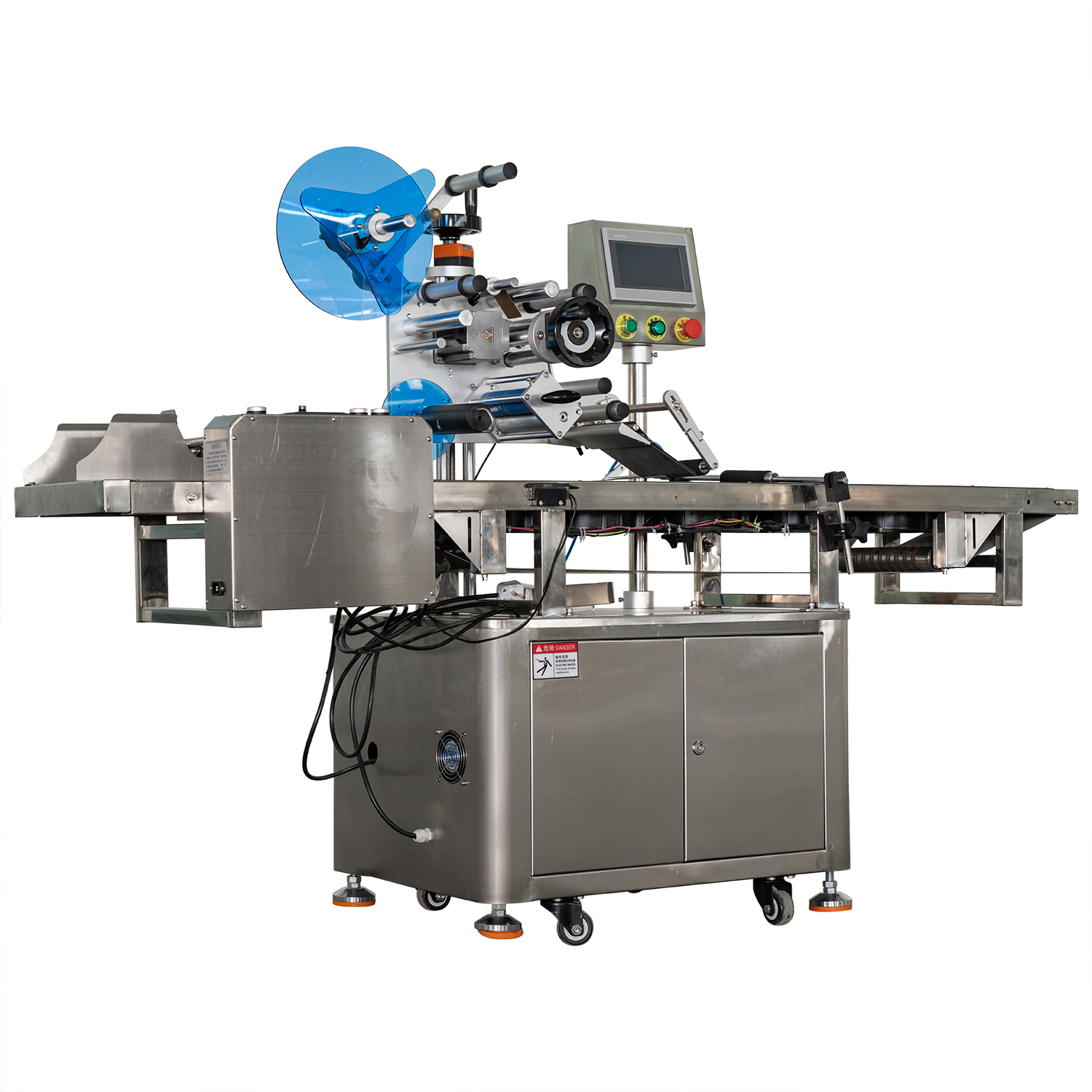 Automatic Suction-Type Paging Labeling Machine | Special Precision Labeling Equipment for Flat Products