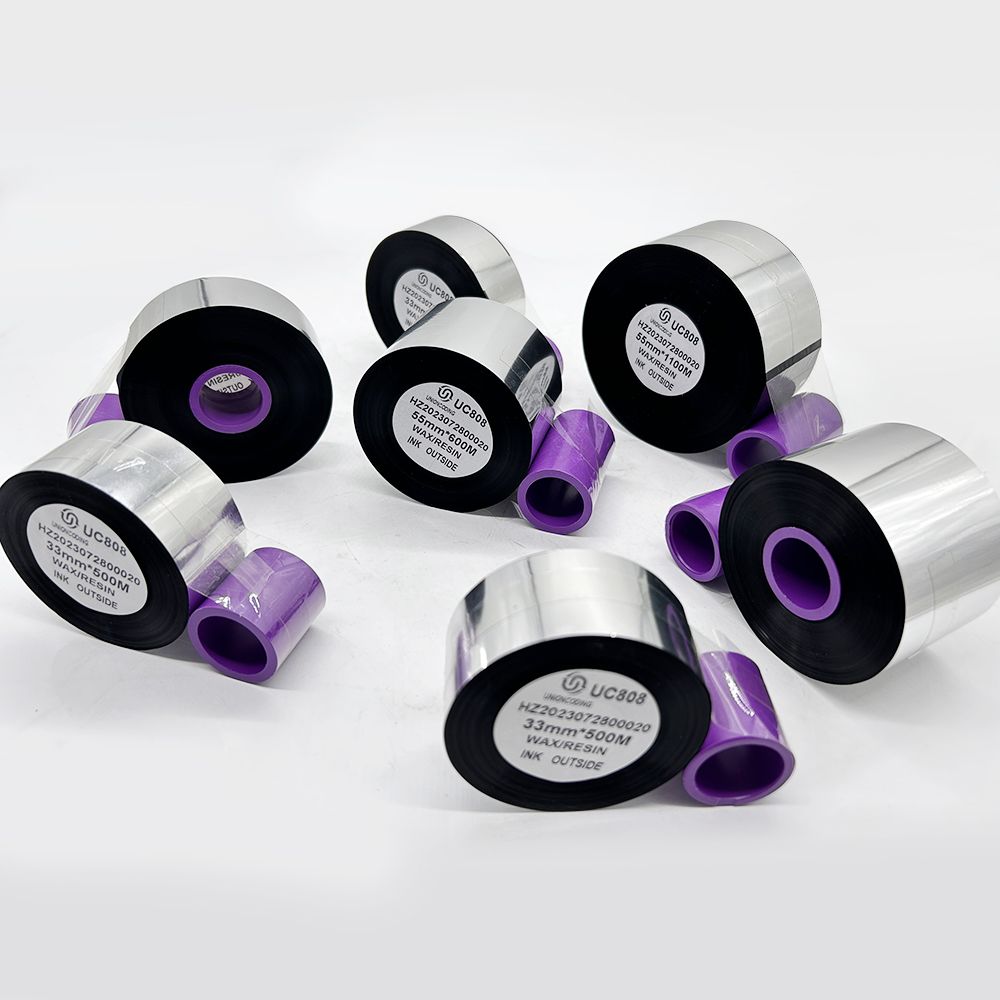 Wax Thermal Transfer Ribbon Premium Resin TTO Ribbon 30*600m Tto Tape for QR Code Barcode Printing
