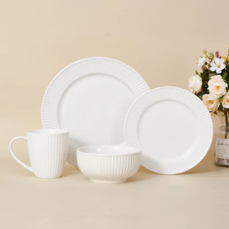 Minimalist Dining: The Beauty of Simple White Dinnerware Sets