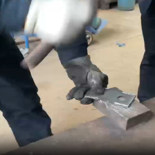 Welding layer firmness and impact resistance testing-2