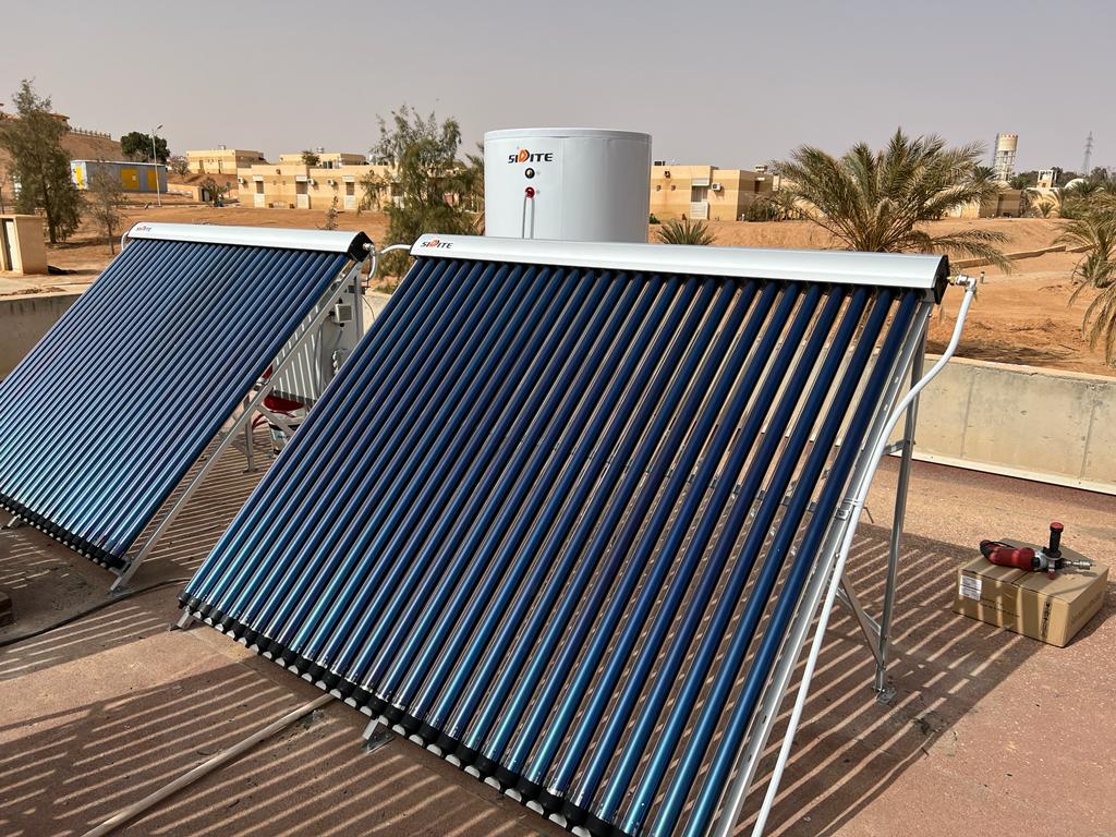 Specifieke stappen bij het gebruik van zonneboilers
