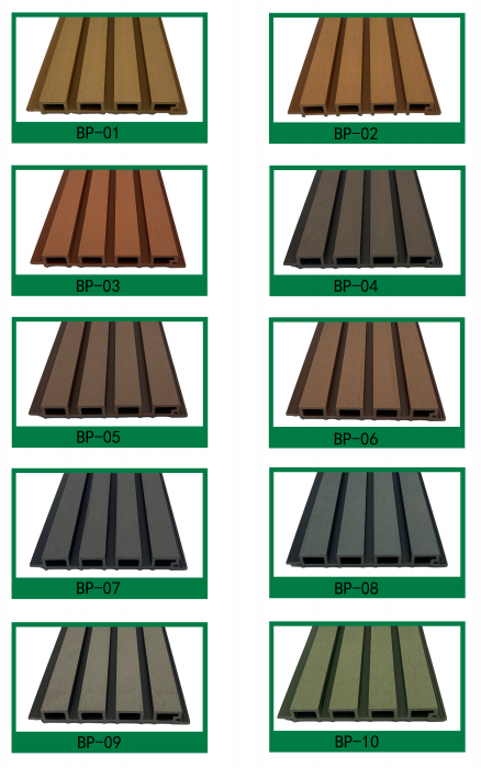 High Quality Outdoor Wood Composite Interior Fluted Panels PVC WPC Wall Panel supplier