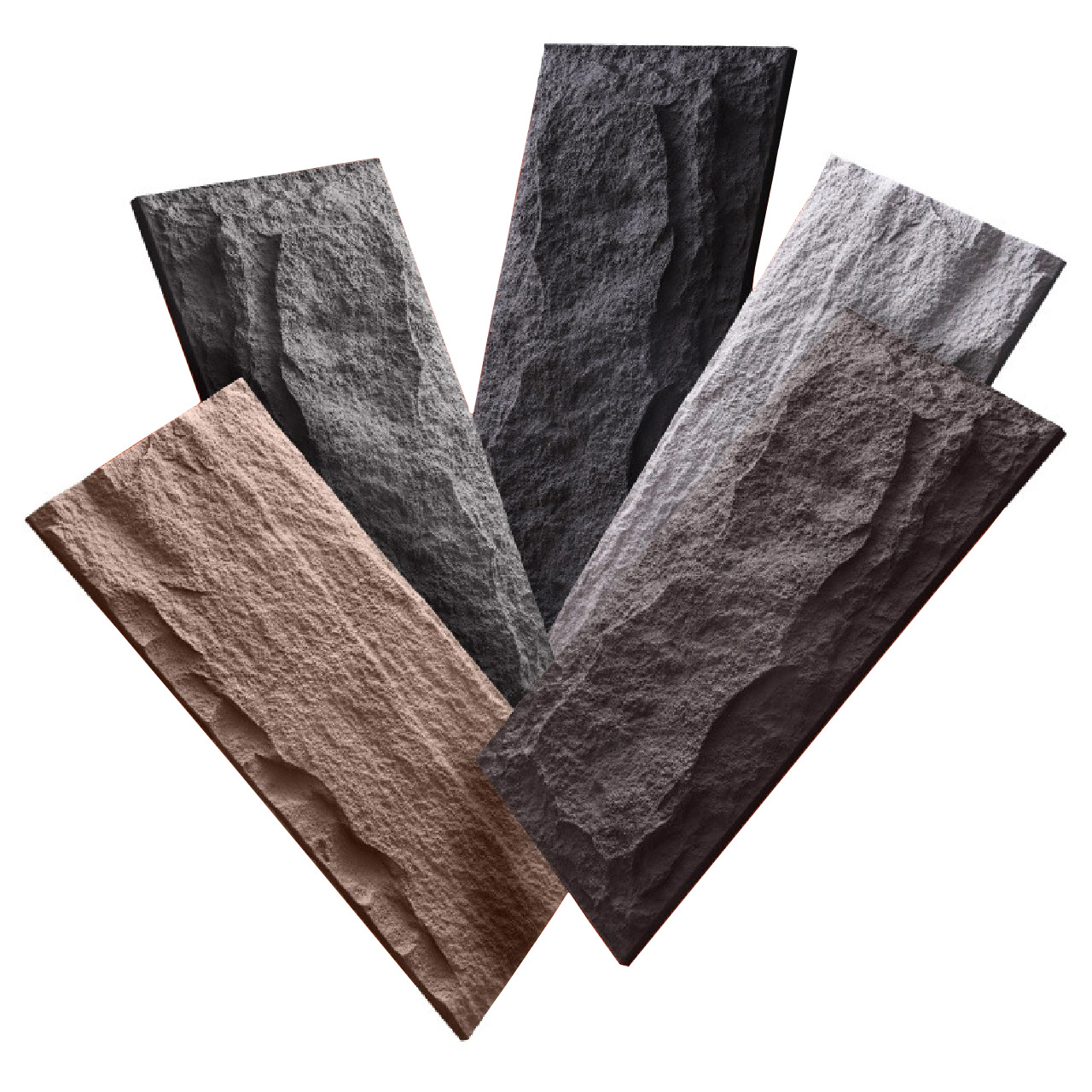 Soft Stone Wall Cladding Flexible mcm Tiles PU Stone Polyurethane Artificial Stone details