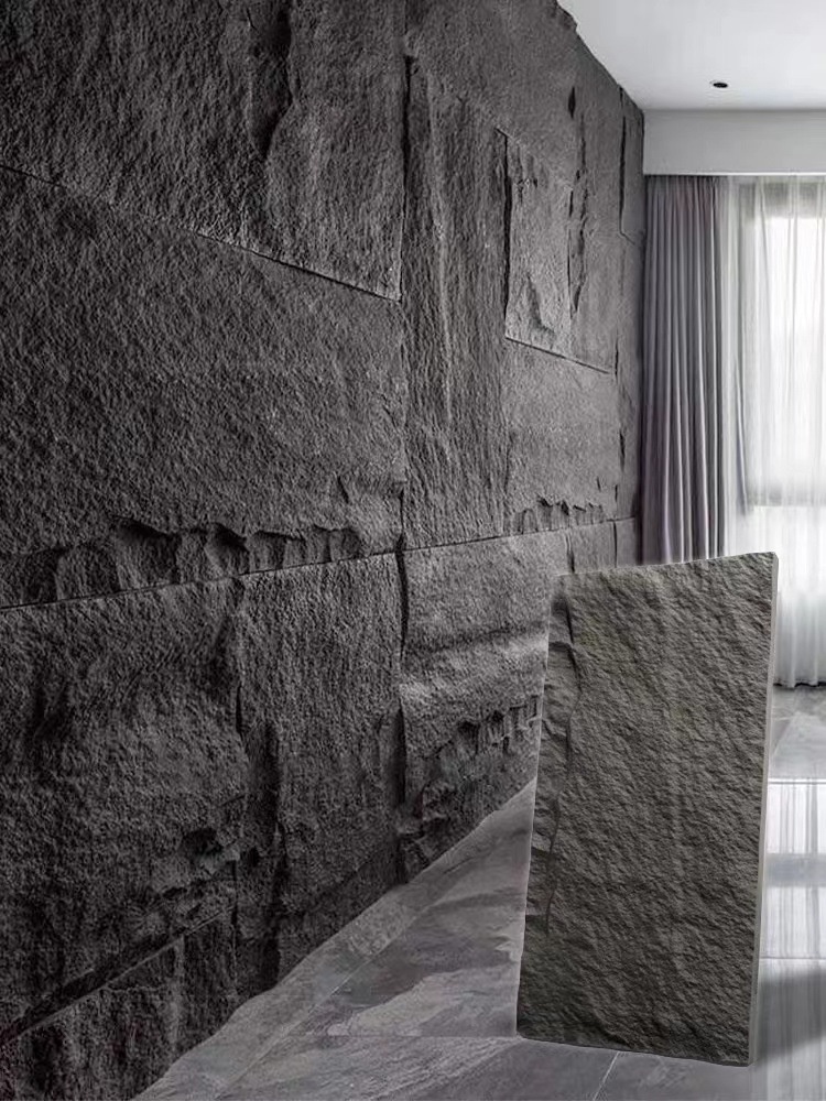 Soft Stone Wall Cladding Flexible mcm Tiles PU Stone Polyurethane Artificial Stone manufacture