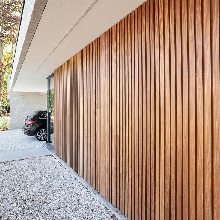 High Quality Outdoor Wood Composite Interior Fluted Panels PVC WPC Wall Panel supplier