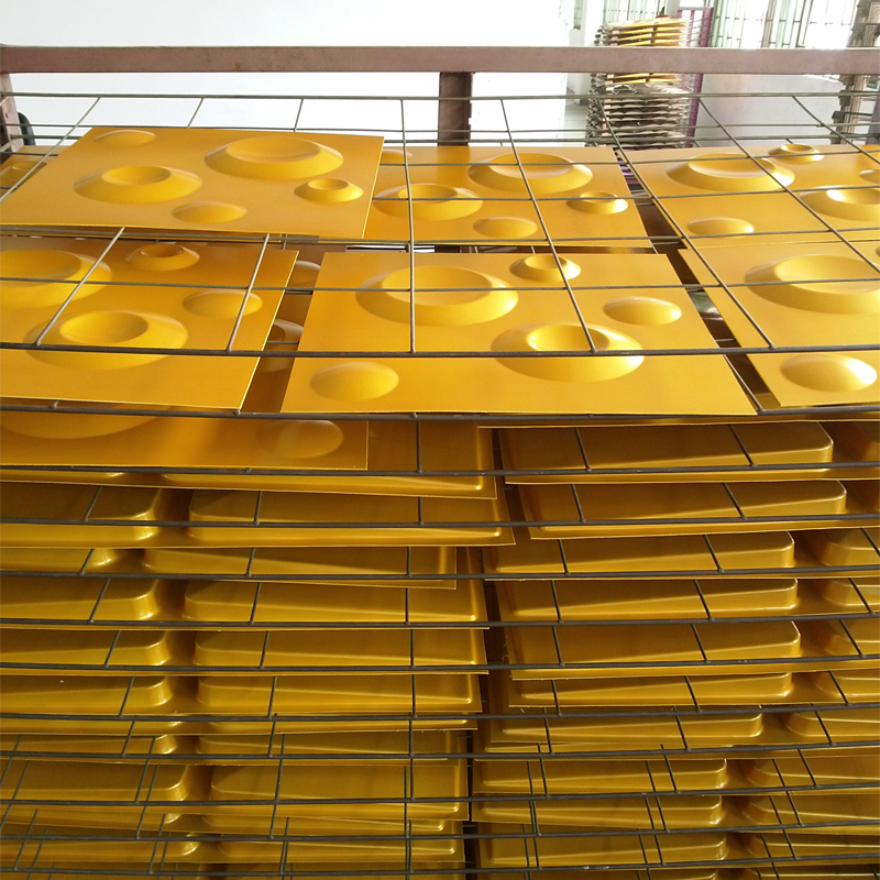 Various Colors Indoor Decorative TV Background PVC 3D Wall Panel for Home Decoration supplier