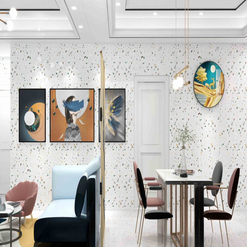Factory Direct Supply Fire-Retardant High Gloss UV Marble Sheet with Multiple Designs supplier