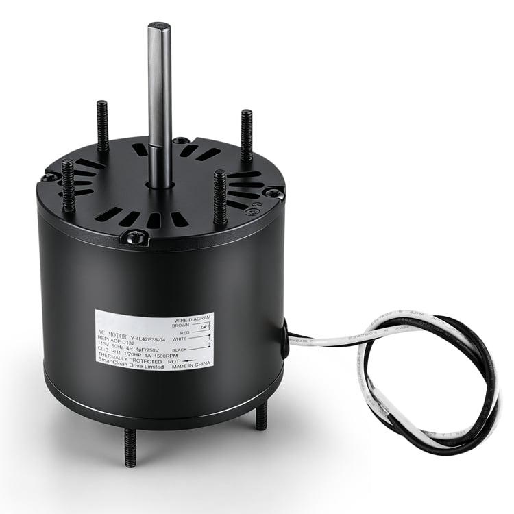 D132 3.3" Shaded Pole Motor, 1/20 HP 115V 1500RPM, General Purpose Motor