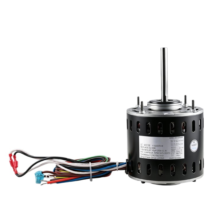 DL1056 Direct Drive Blower Fan Motor 1/2 HP 1075RPM 3 Speed 115V