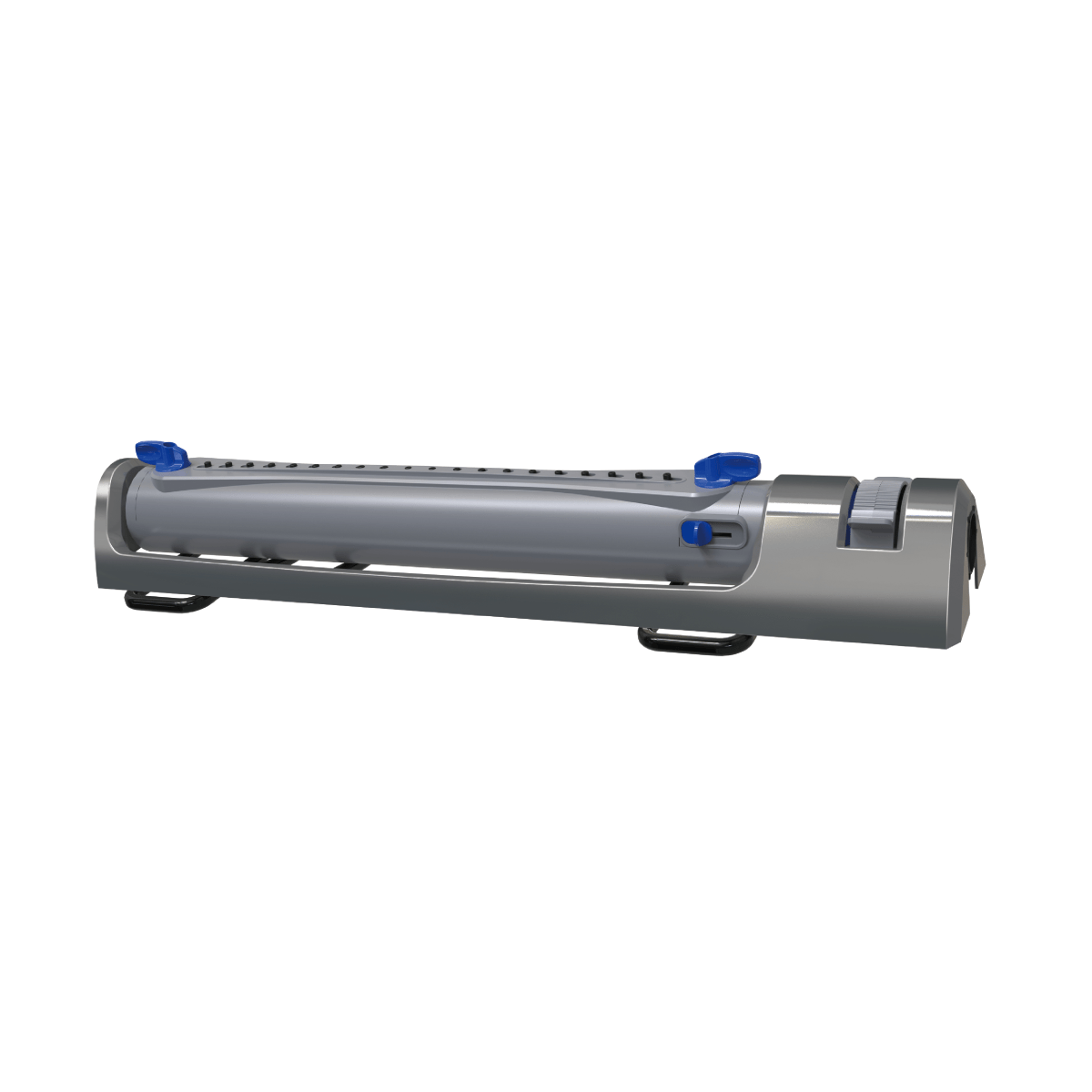 Comfort Osillating Sprinkler w/Galvanized Metal frame, and folded structural foam plastic base supports（YL20066）