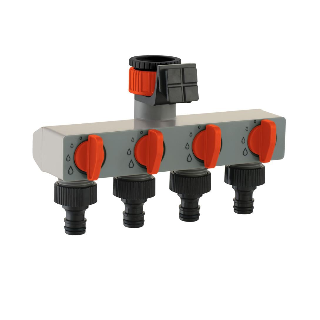 4 Port Manifold with Shut Offs (YL27212)