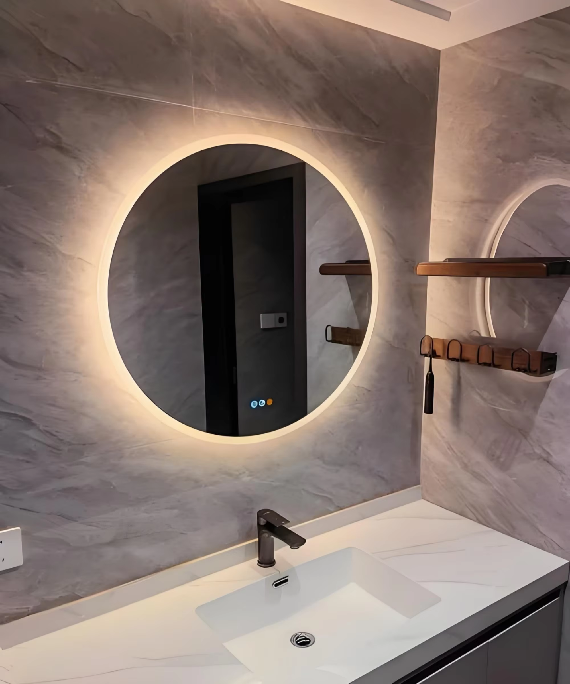 LED smart bathroom mirror electrical specifications