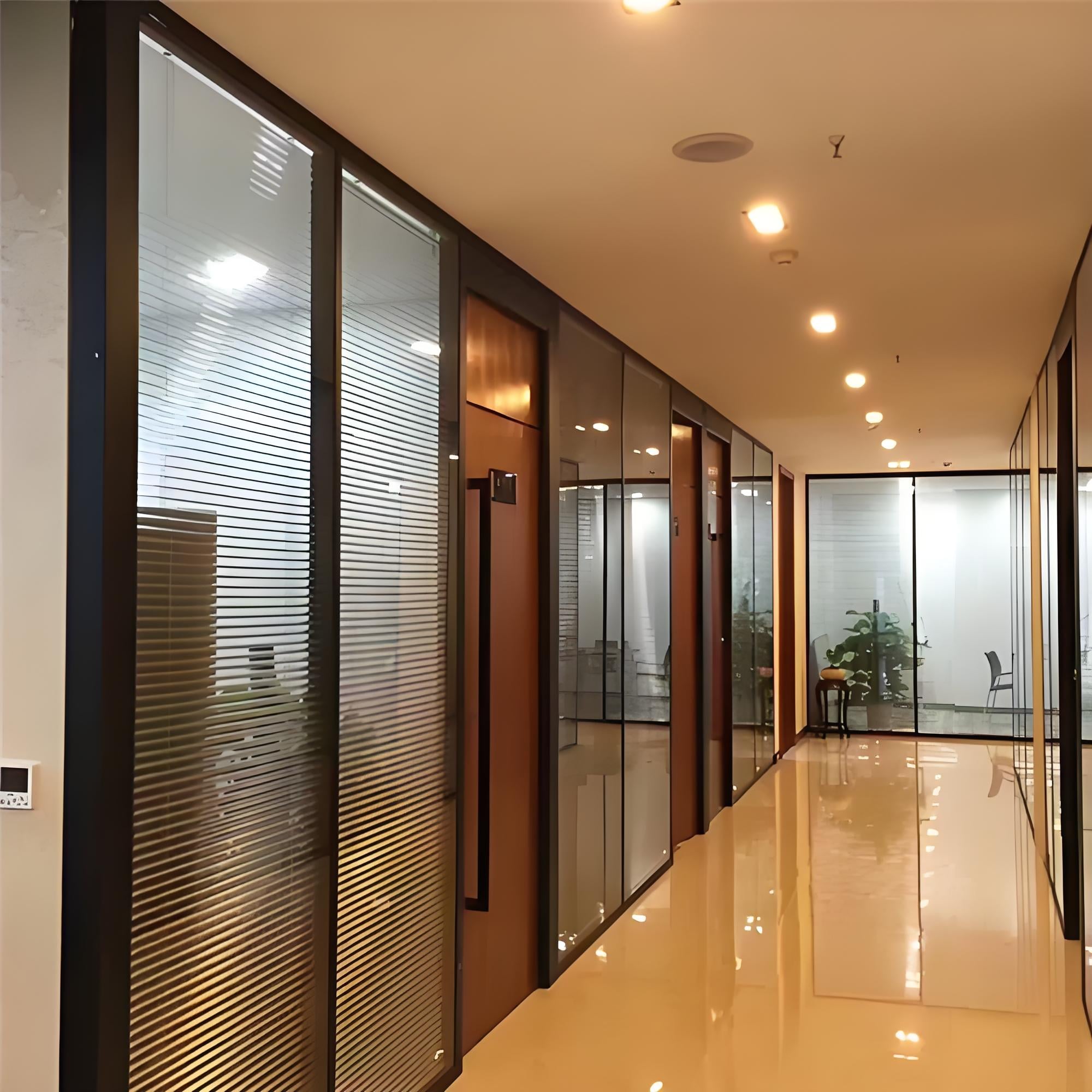Why Are Glass Doors Ideal for Office Partitions?