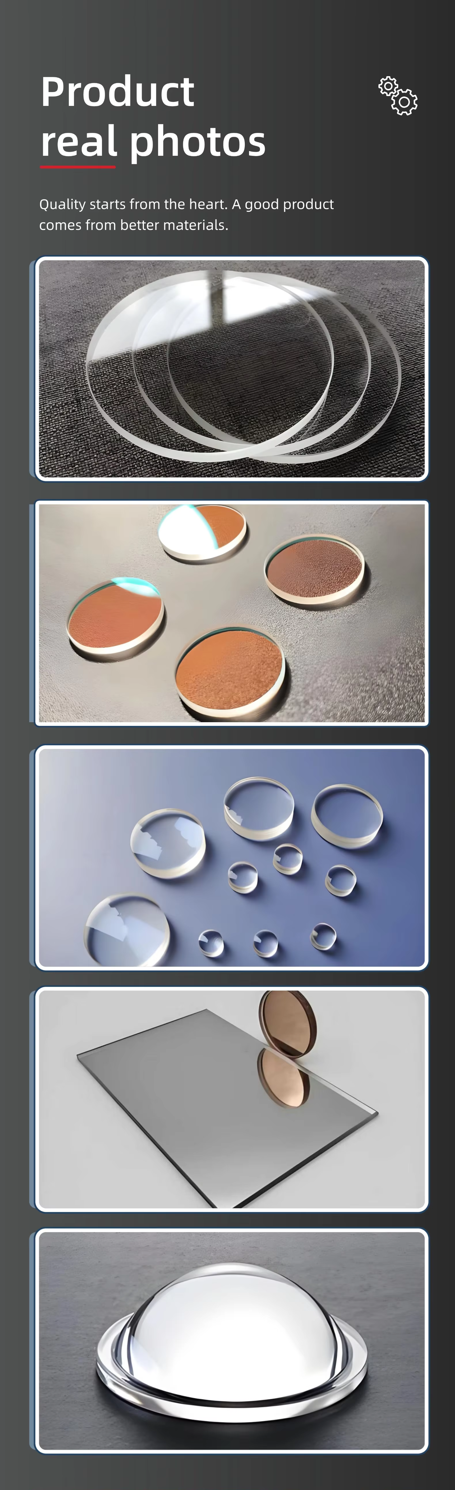 Custom shape processing for tempered glass Various borosilicate glass shapes and custom cuts