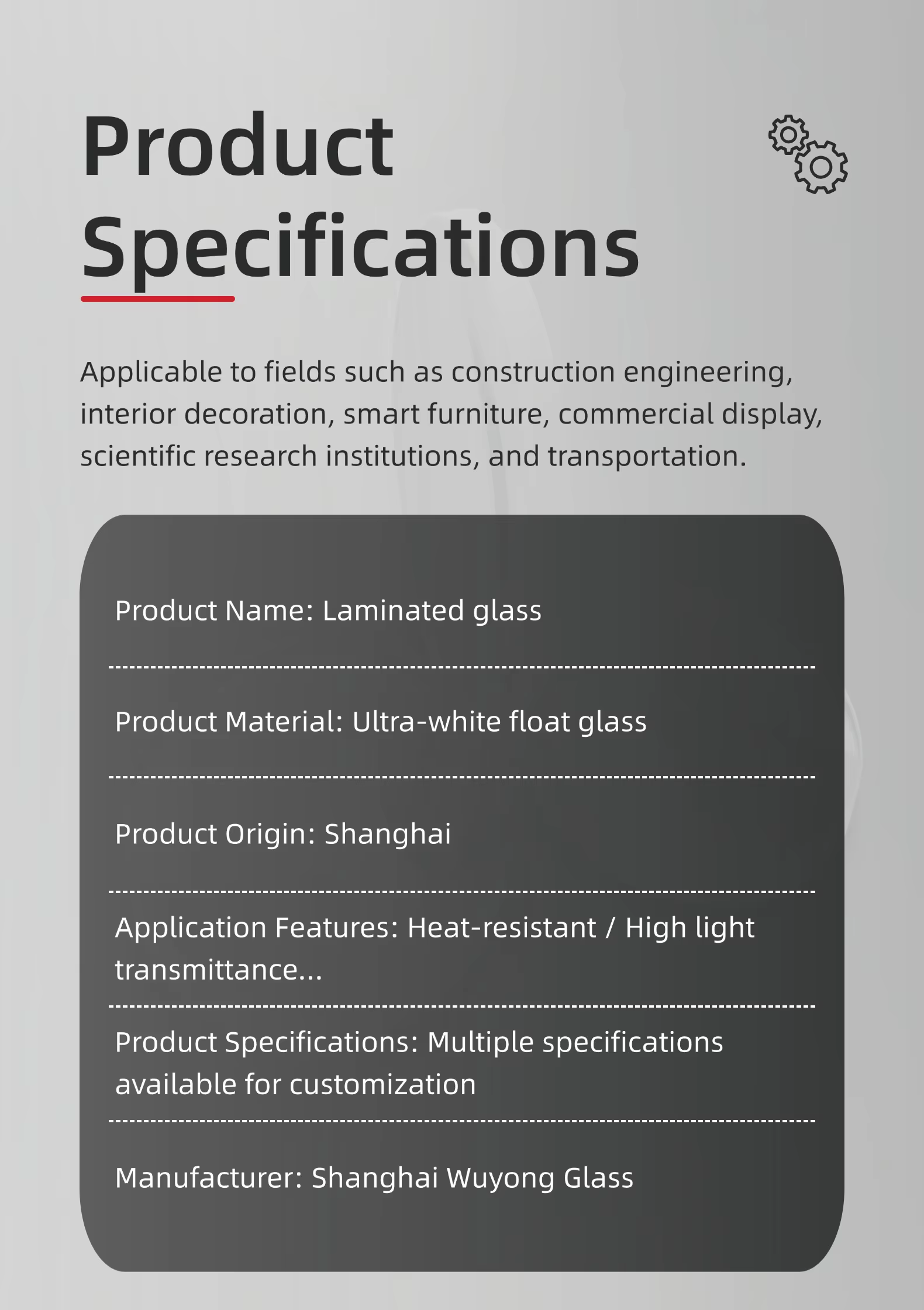 Product Specifications