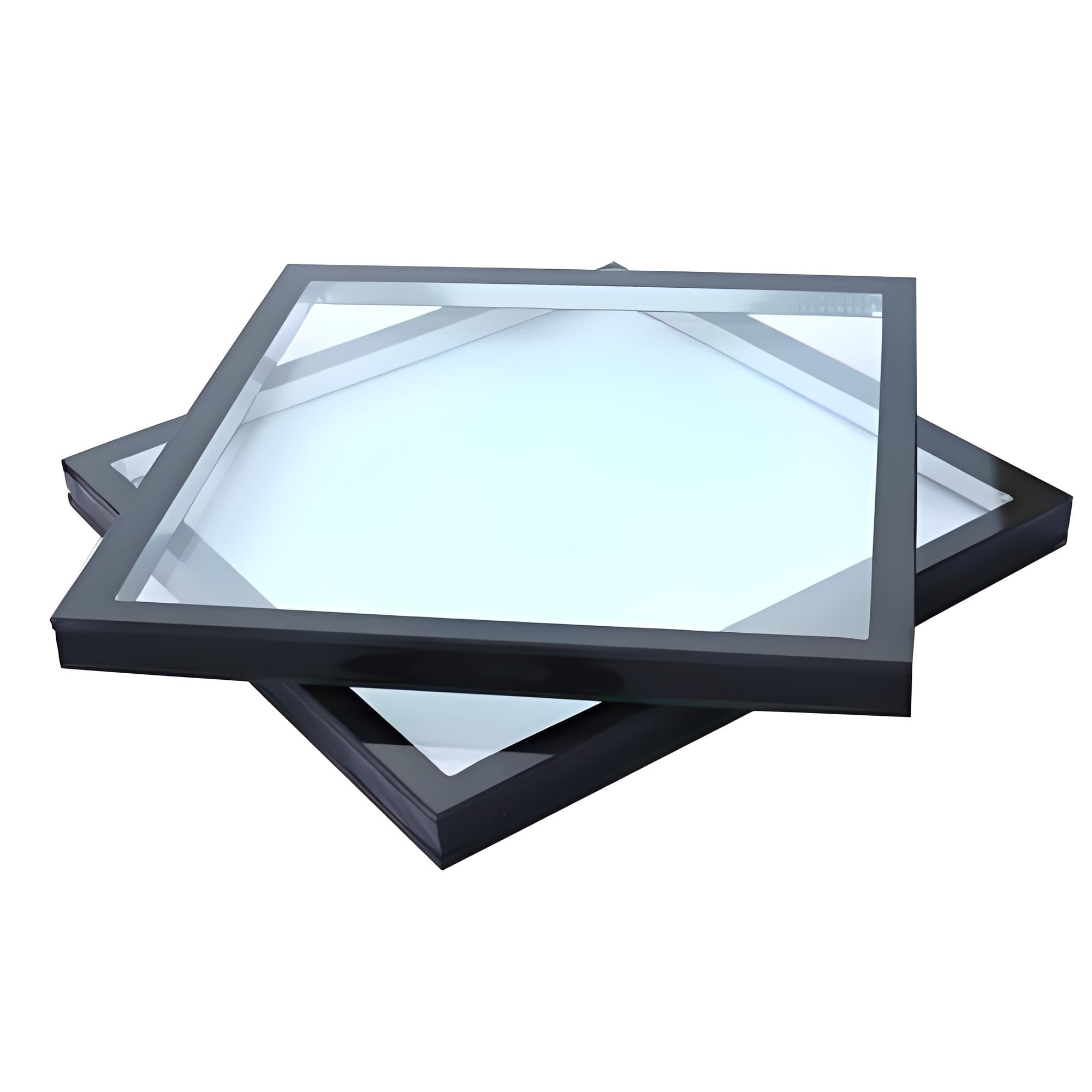 Factory Customized Double-Layer Insulated Glass Balcony Railing Windows 5-12mm Thick Tempered Glass for Office Exterior Bathroom