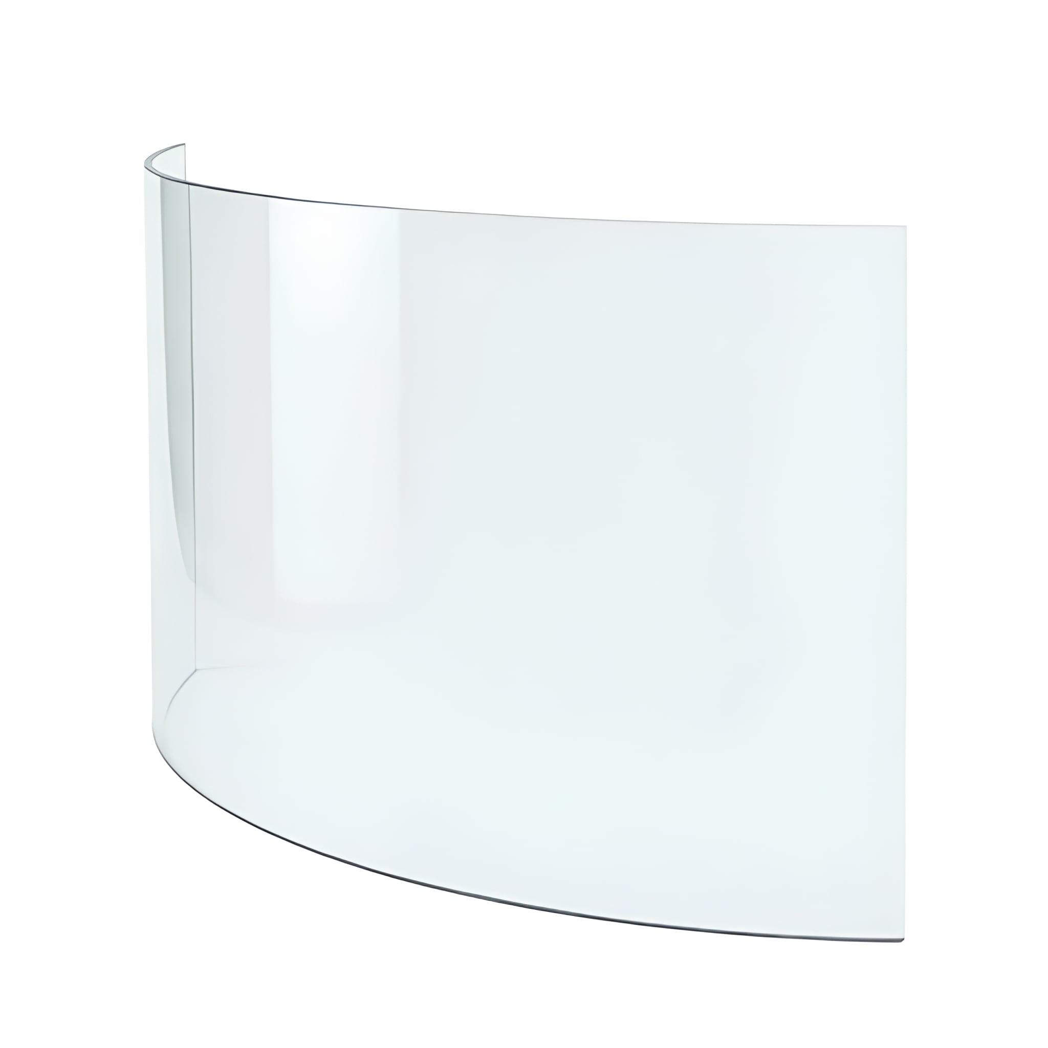 Ultra Clear Hot Bent Curved Glass Double Curved Hyperboloid Custom Shape Bent Tempered Laminated Insulated Glass