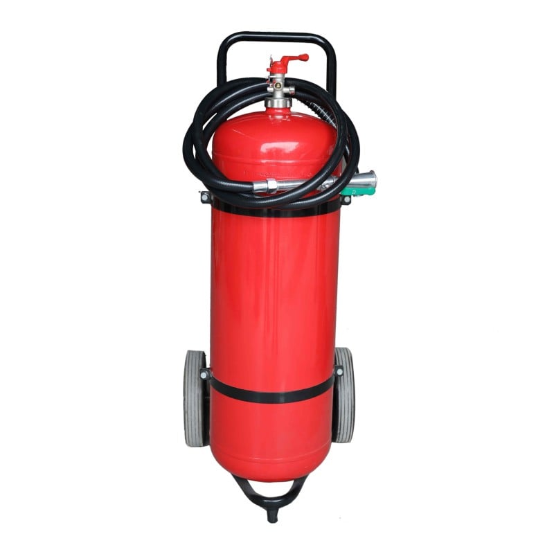 新国家基準 卸売価格 25kg ABCドライパウダー式車輪付き消火器 ST12 Yichang YC01 クラスC 工業用グレード