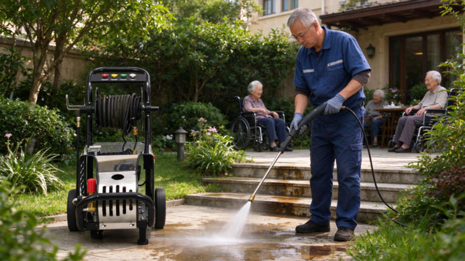 powerful 22kw electric pressure washer high 120 bar pressure-8