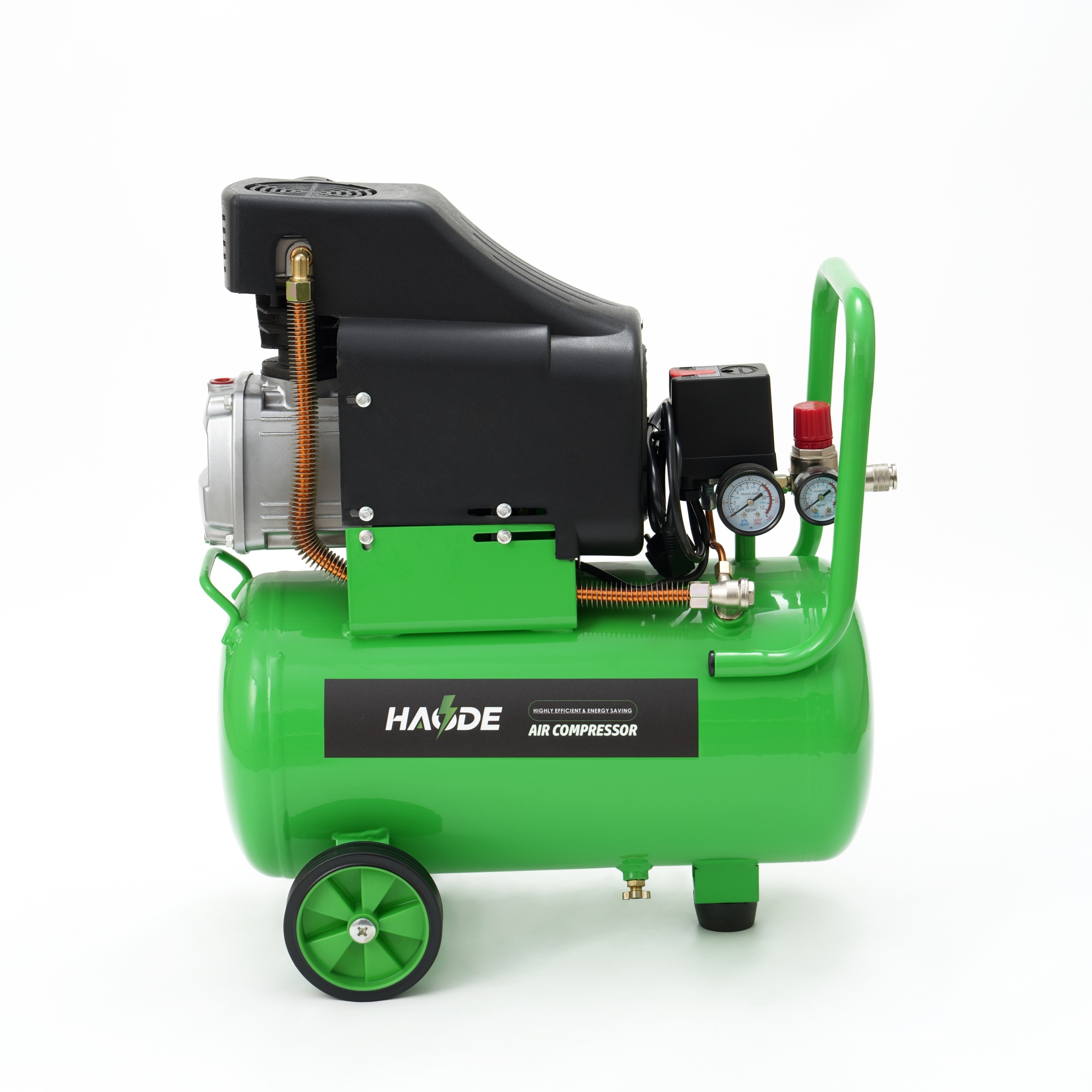 Horizontal Tank Air Compressor 30L with Dual Gauges Wholesale Price for Dealers