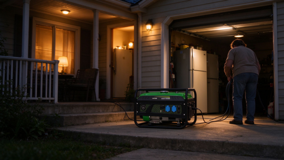 3kw portable gasoline generator with 15l fuel tank reliable backup power-9