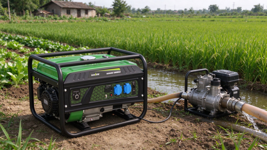 3kw portable gasoline generator with 15l fuel tank reliable backup power-11