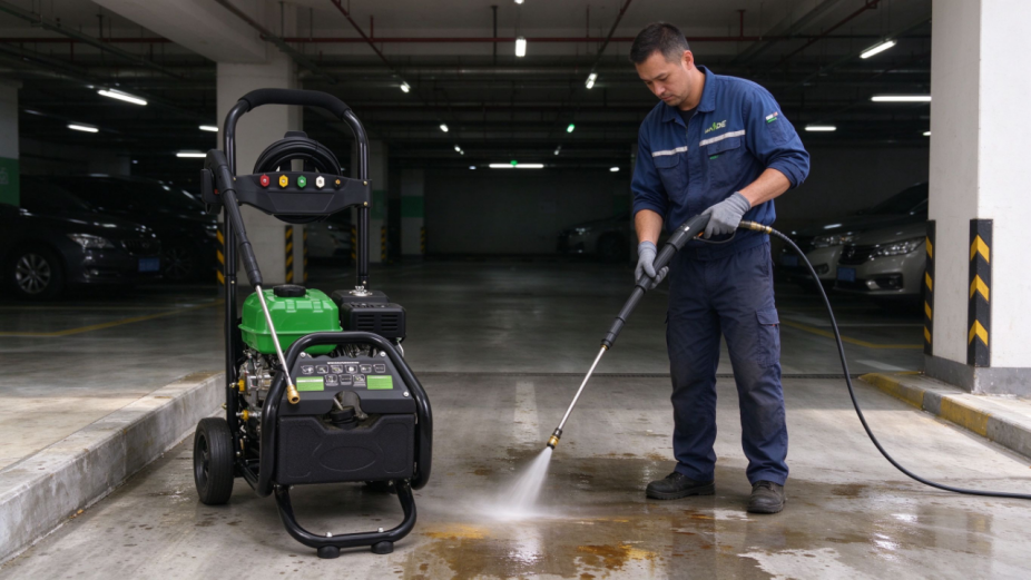 professional 7hp power 150 173bar gasoline high pressure washing machine-6