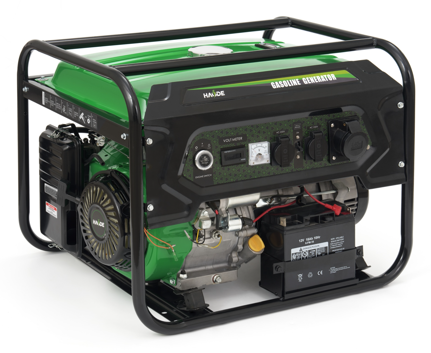 haode gasoline generator hd 3500qa-0
