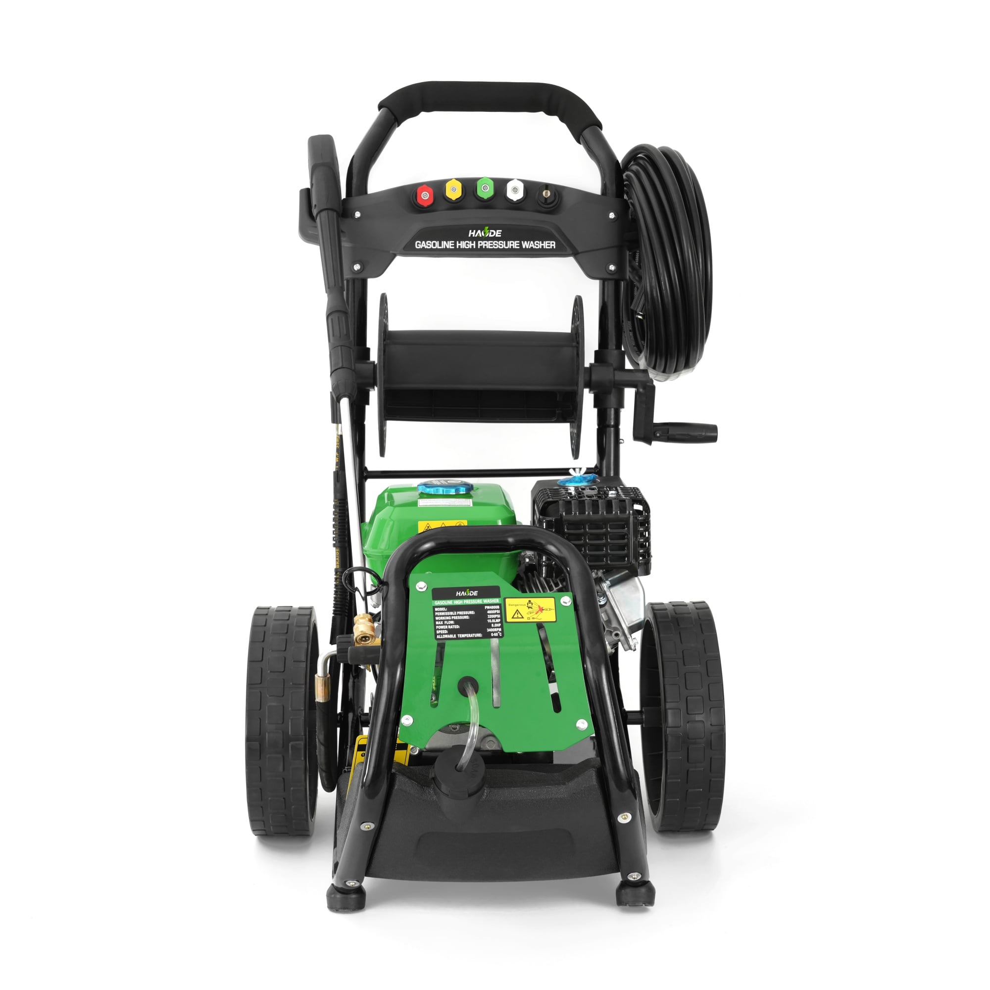 Professional 7HP Gasoline High-Pressure Sprayer High Flow 2.5 GPM Up to 2600 PSI Multi Purpose Cleaning