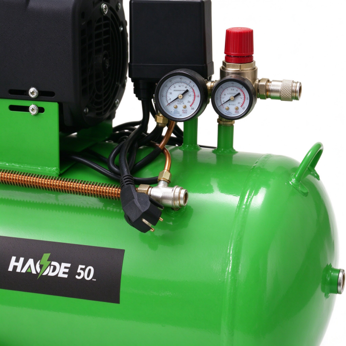 high efficiency 2hp air compressor 8 bar durable oil lubricated direct drive-1