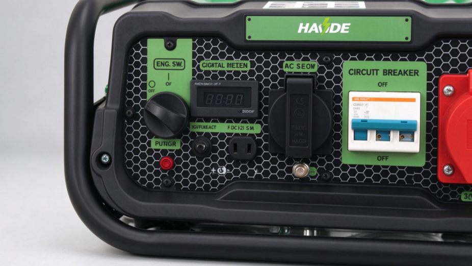 3kw portable gasoline generator with 15l fuel tank 12h runtime-2