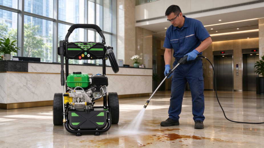 high performance petrol jet washer 173bar 9lpm for tough dirt-6