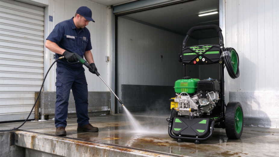 high performance petrol jet washer 173bar 9lpm for tough dirt-8