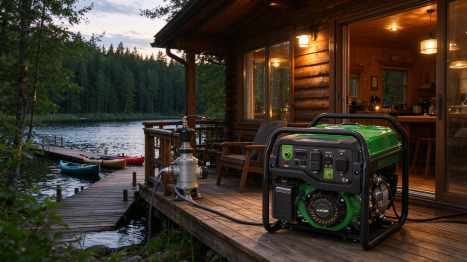 quiet 3kw portable generator emergency home  rv power supply-9