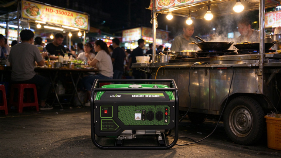 3kw petrol generator air cooled 4 stroke engine low fuel consumption-8