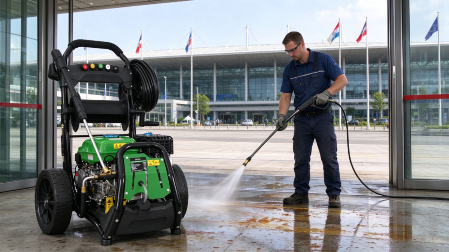 professional 7hp gasoline high pressure sprayer high flow 25 gpm up to 2600 psi multi purpose cleaning-6