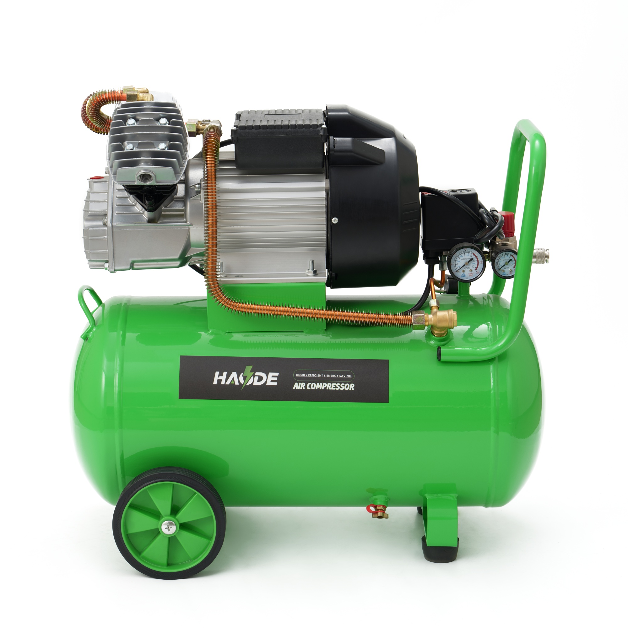 Portable vs Industrial Air Compressors HAIDE Direct-Driven 50L Wholesale