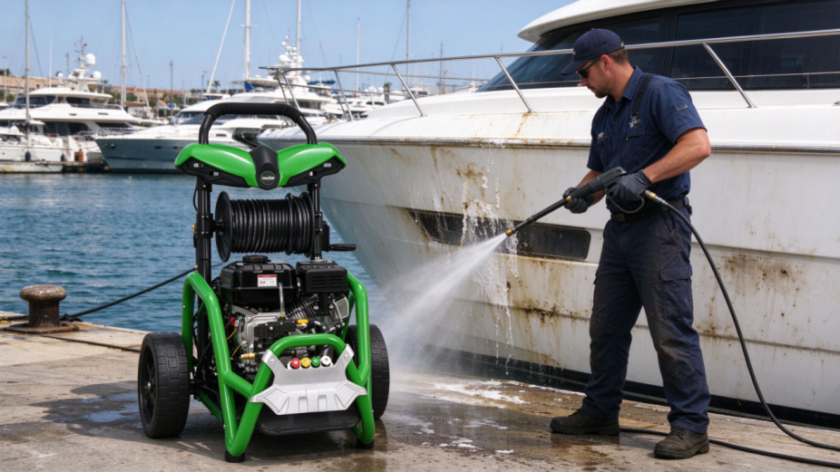 unique 7hp gasoline power washer 173bar high pressure cleaner-9