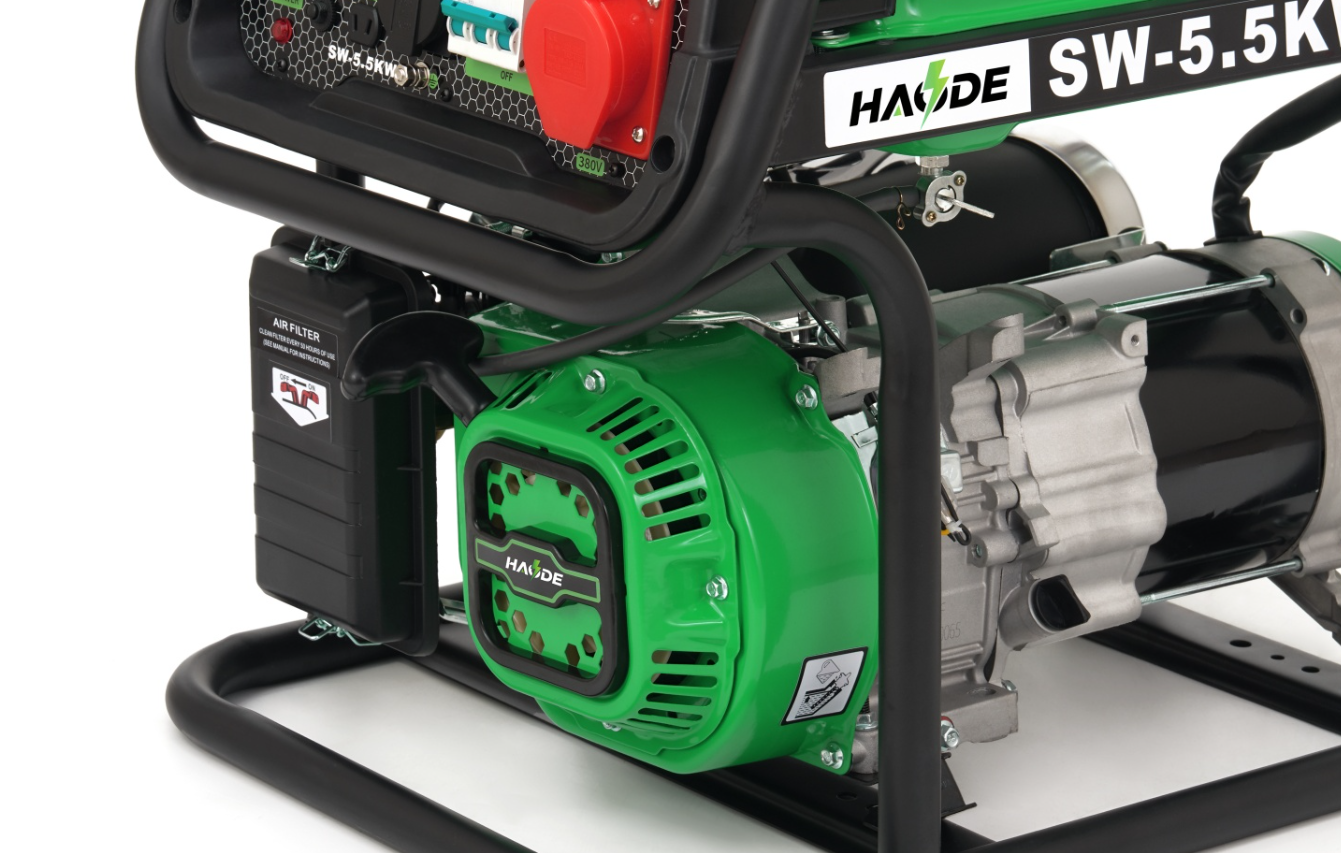 3kw portable gasoline generator with 15l fuel tank 12h runtime-0