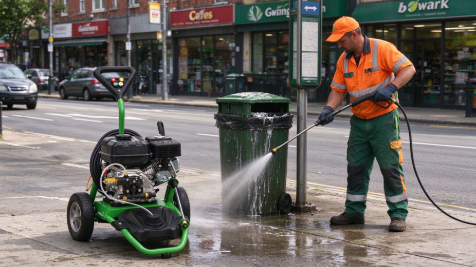 portable gas pressure washer 173 bar 7hp petrol jet washer for driveway patio and commercial car wash equipment-5