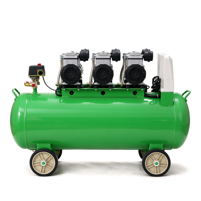 oil lubricated air compressor 2hp 8 bar quick connect outlet pressure regulator-2