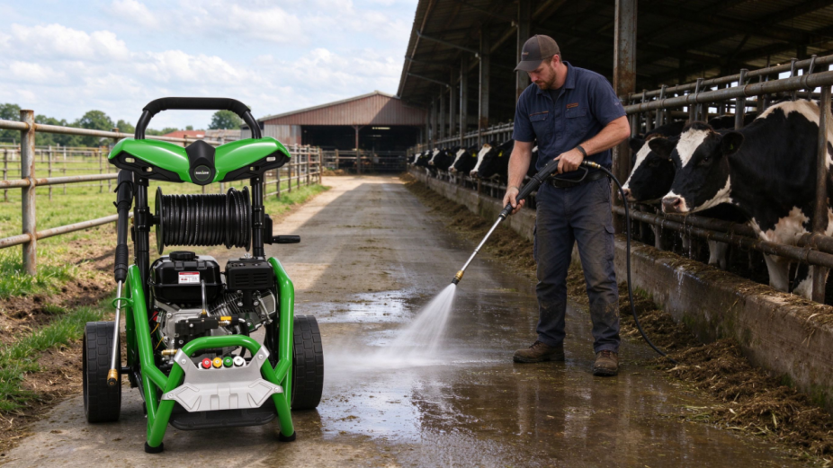 unique 7hp gasoline power washer 173bar high pressure cleaner-7