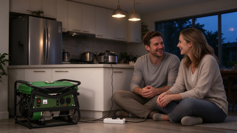 silent 3kw generator with 15 liter tank best backup power solution 2026-7