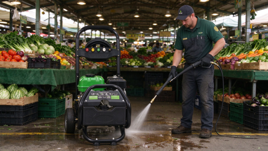 professional 7hp power 150 173bar gasoline high pressure washing machine-8