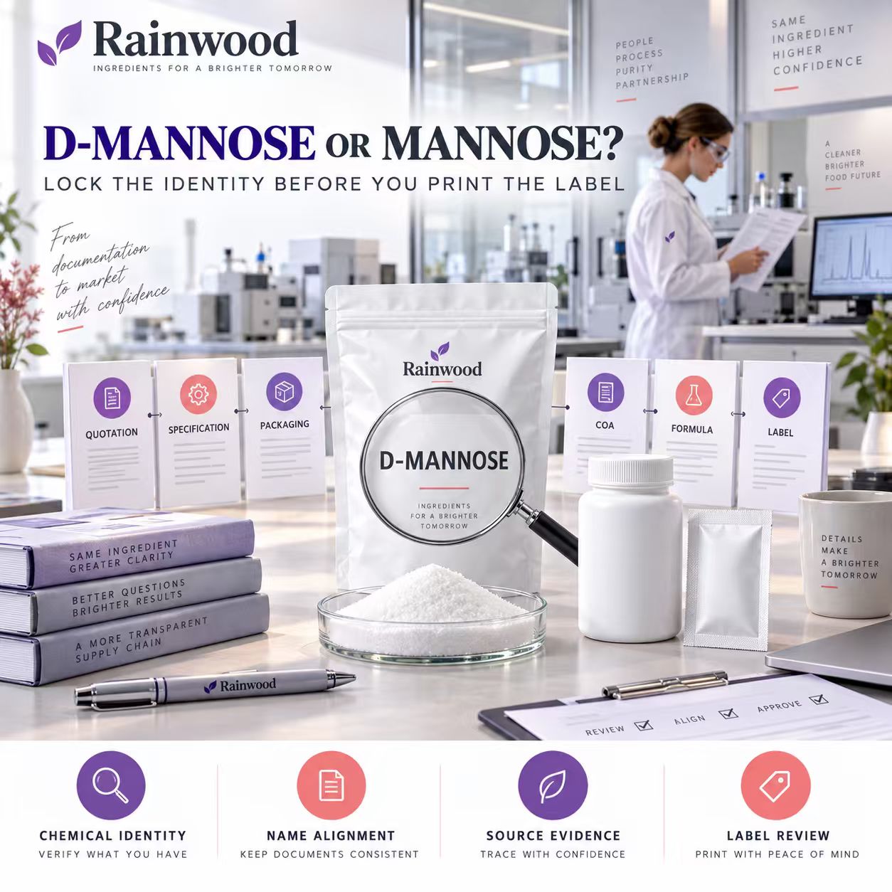 D-Mannose or Mannose? The Naming Gap That Can Break Your Label