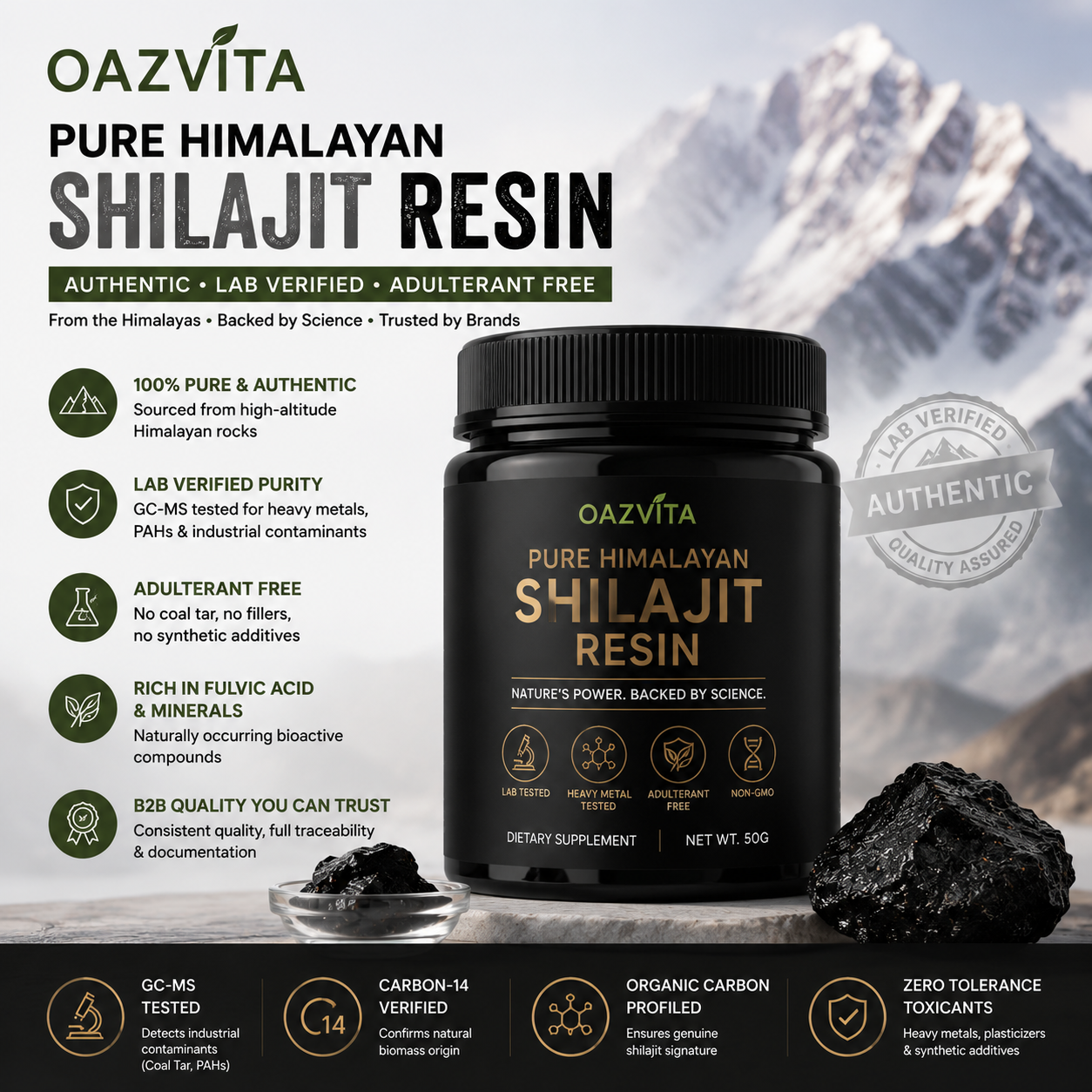The 'Coal Tar' Secret: How to Spot Synthetic 'Black Tar' Substitutes in the Shilajit Market