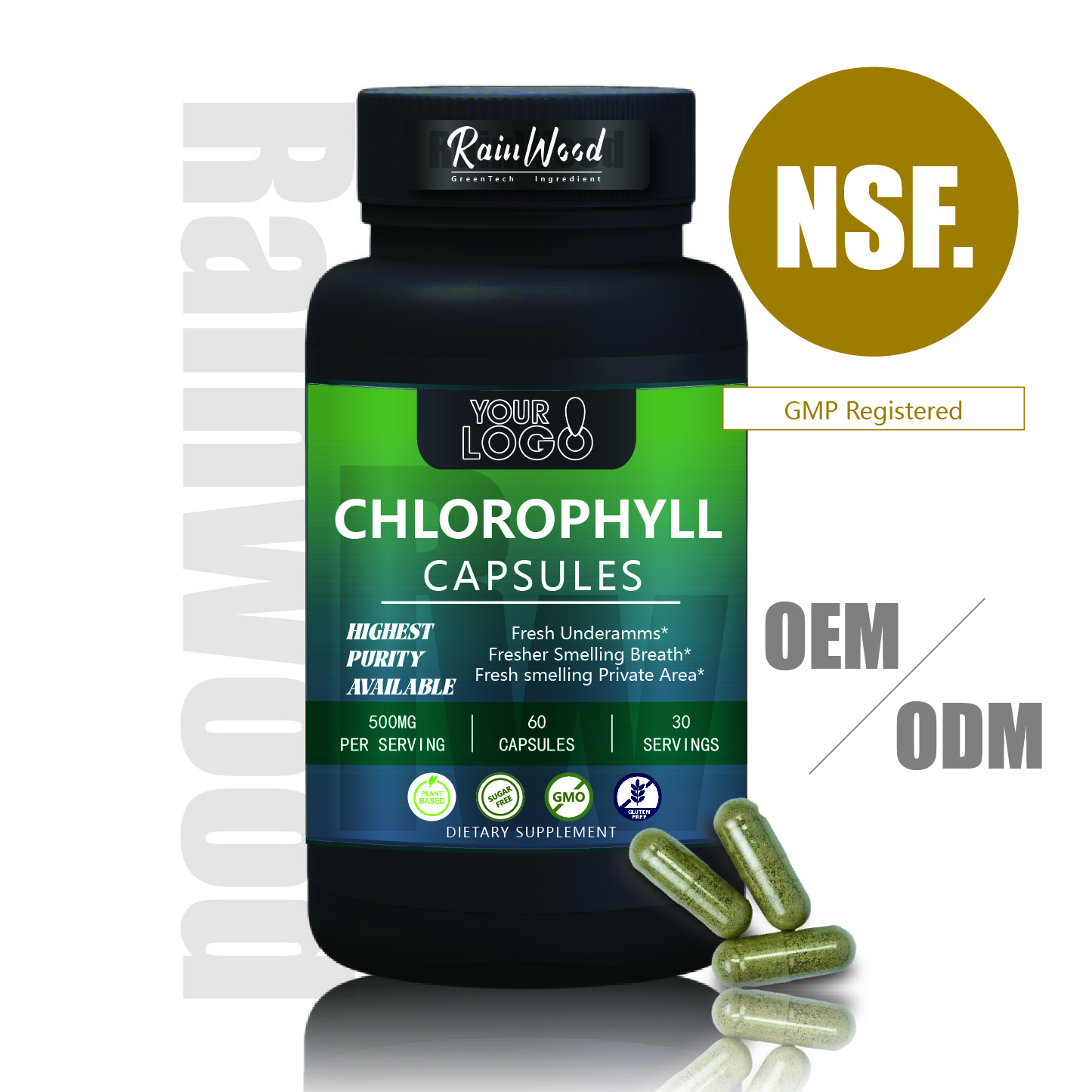 Meilleures capsules de chlorophylle