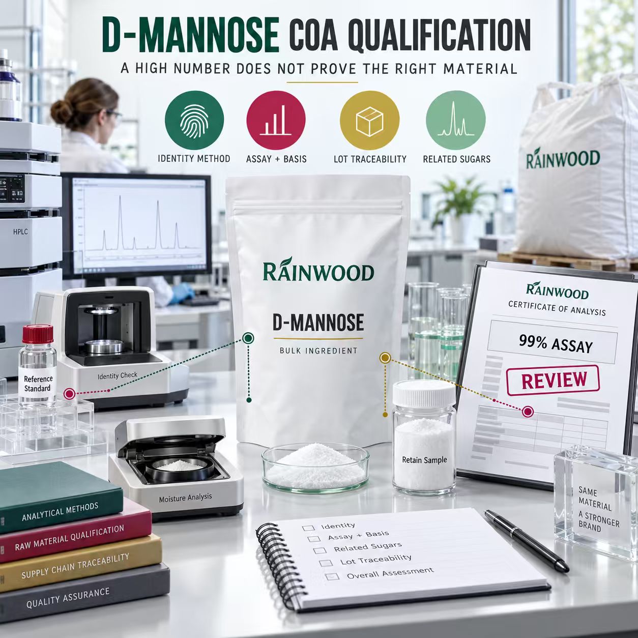Your 99% D-Mannose COA May Still Prove the Wrong Material