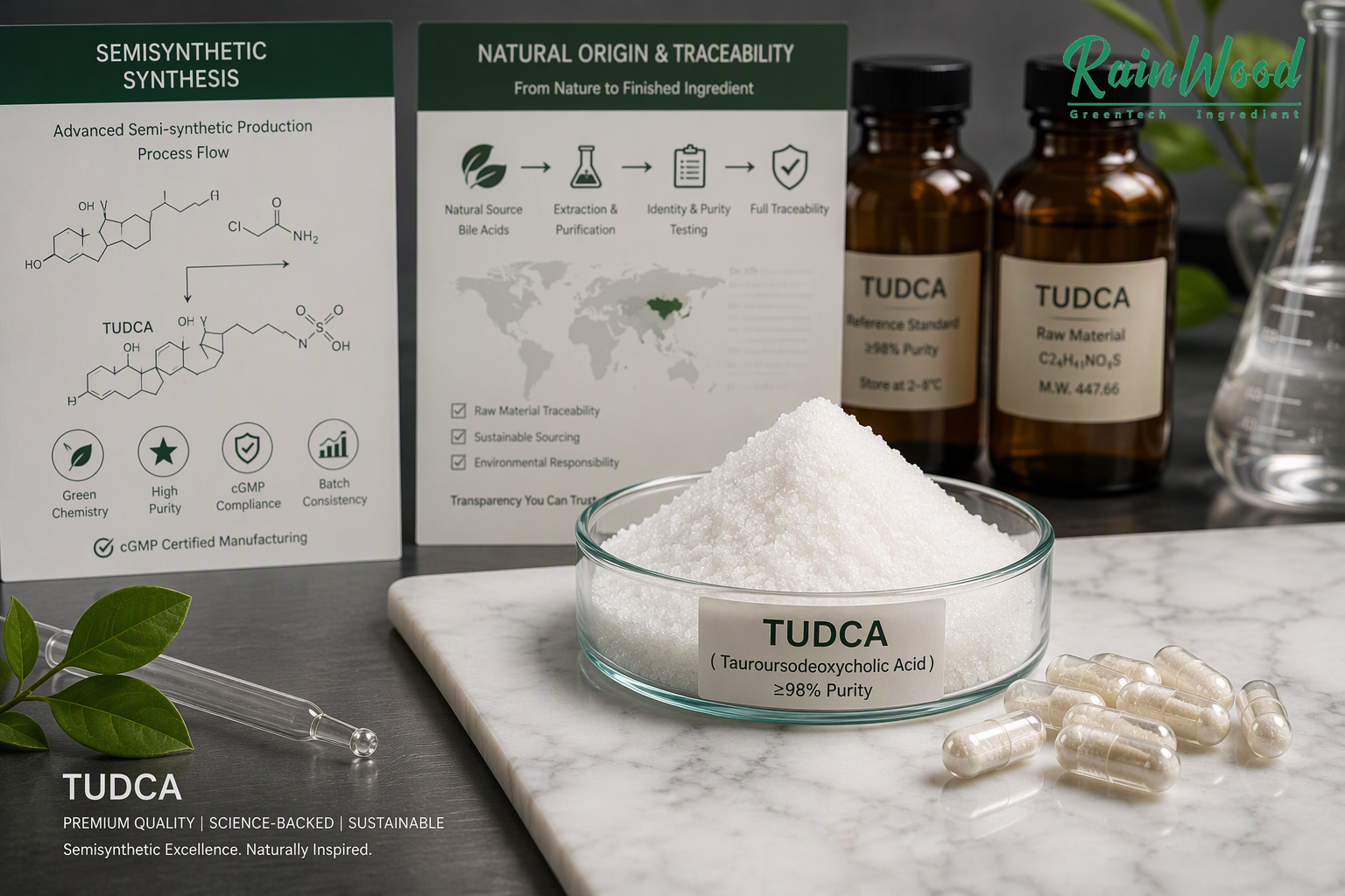 TUDCA from Semisynthesis or Animal Bile? The Source Question Behind Your Label